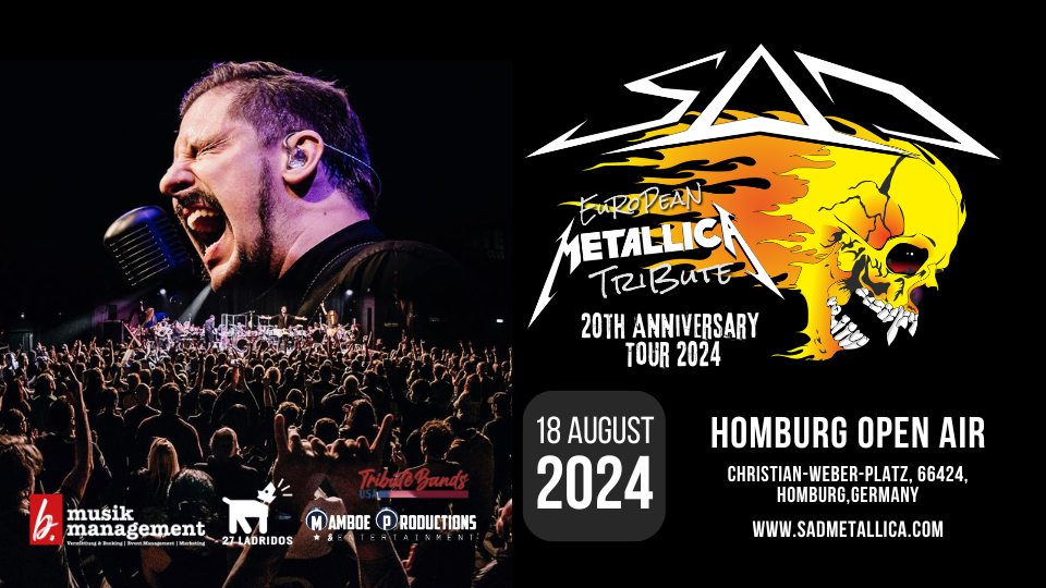 SaD European Metallica Tribute Live @ Homburg Open Air