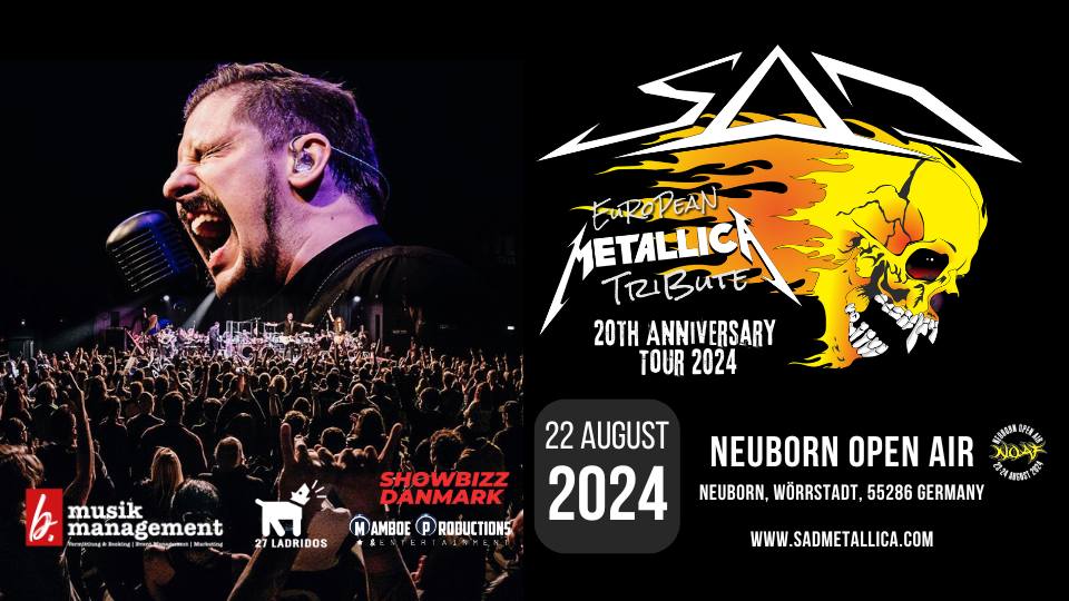 SaD European Metallica Tribute Live @ Neuborn Open Air Festival