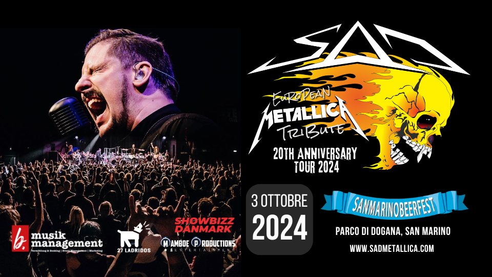 SaD European Metallica Tribute Live @ San Marino Beer Fest 2024