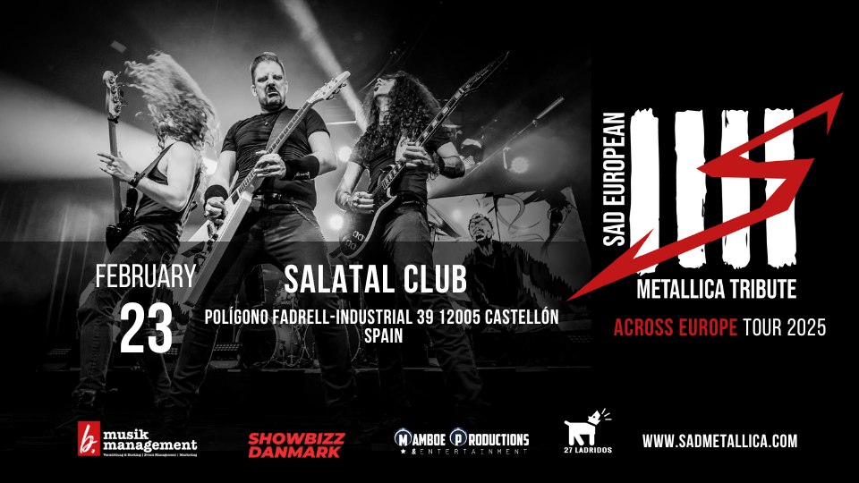 SaD European Metallica Tribute Live @ Salatal Club Castellón